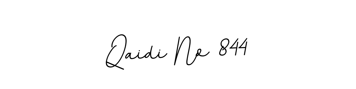 You should practise on your own different ways (BallpointsItalic-DORy9) to write your name (Qaidi No 844) in signature. don't let someone else do it for you. Qaidi No 844 signature style 11 images and pictures png