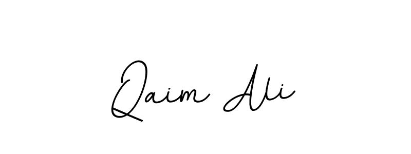Design your own signature with our free online signature maker. With this signature software, you can create a handwritten (BallpointsItalic-DORy9) signature for name Qaim Ali. Qaim Ali signature style 11 images and pictures png