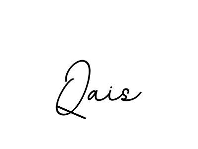 Use a signature maker to create a handwritten signature online. With this signature software, you can design (BallpointsItalic-DORy9) your own signature for name Qais. Qais signature style 11 images and pictures png