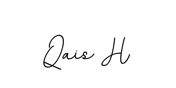 How to make Qais H signature? BallpointsItalic-DORy9 is a professional autograph style. Create handwritten signature for Qais H name. Qais H signature style 11 images and pictures png