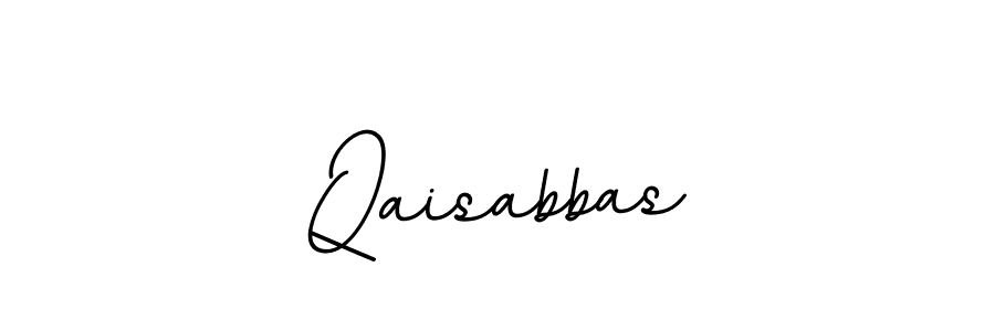 You should practise on your own different ways (BallpointsItalic-DORy9) to write your name (Qaisabbas) in signature. don't let someone else do it for you. Qaisabbas signature style 11 images and pictures png
