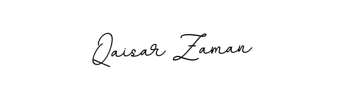 Design your own signature with our free online signature maker. With this signature software, you can create a handwritten (BallpointsItalic-DORy9) signature for name Qaisar Zaman. Qaisar Zaman signature style 11 images and pictures png