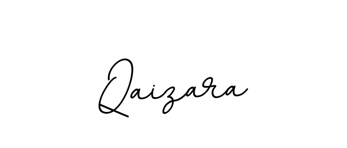 Qaizara stylish signature style. Best Handwritten Sign (BallpointsItalic-DORy9) for my name. Handwritten Signature Collection Ideas for my name Qaizara. Qaizara signature style 11 images and pictures png