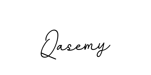 How to make Qasemy signature? BallpointsItalic-DORy9 is a professional autograph style. Create handwritten signature for Qasemy name. Qasemy signature style 11 images and pictures png