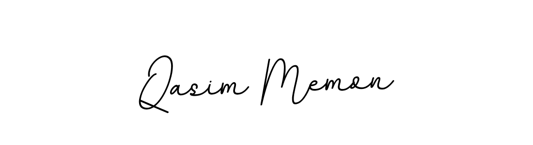 You should practise on your own different ways (BallpointsItalic-DORy9) to write your name (Qasim Memon) in signature. don't let someone else do it for you. Qasim Memon signature style 11 images and pictures png