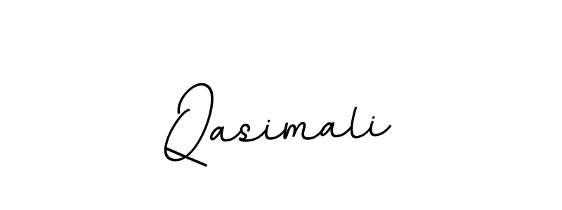 You should practise on your own different ways (BallpointsItalic-DORy9) to write your name (Qasimali) in signature. don't let someone else do it for you. Qasimali signature style 11 images and pictures png