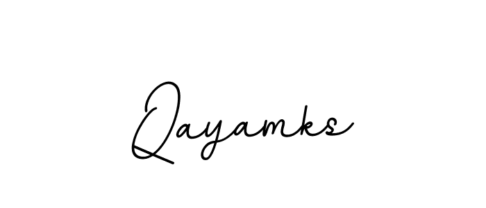 This is the best signature style for the Qayamks name. Also you like these signature font (BallpointsItalic-DORy9). Mix name signature. Qayamks signature style 11 images and pictures png