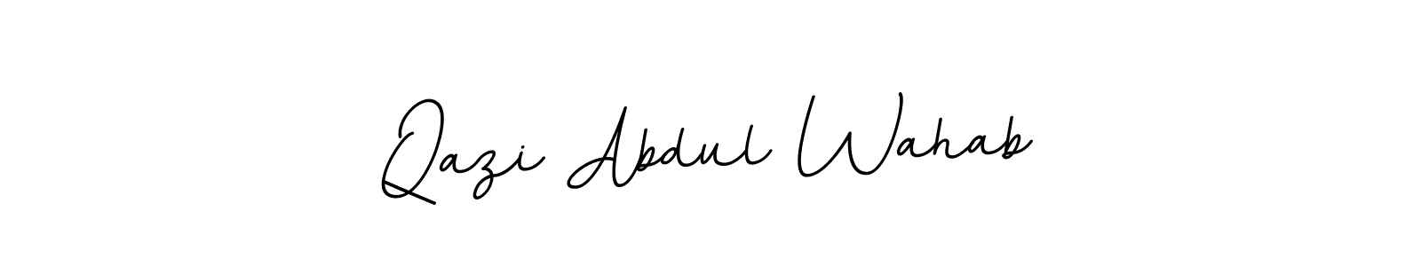 Check out images of Autograph of Qazi Abdul Wahab name. Actor Qazi Abdul Wahab Signature Style. BallpointsItalic-DORy9 is a professional sign style online. Qazi Abdul Wahab signature style 11 images and pictures png