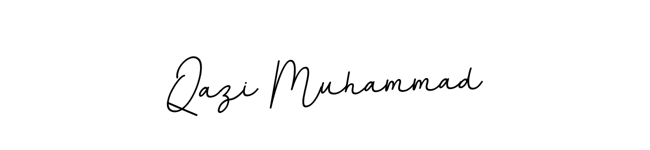 This is the best signature style for the Qazi Muhammad name. Also you like these signature font (BallpointsItalic-DORy9). Mix name signature. Qazi Muhammad signature style 11 images and pictures png