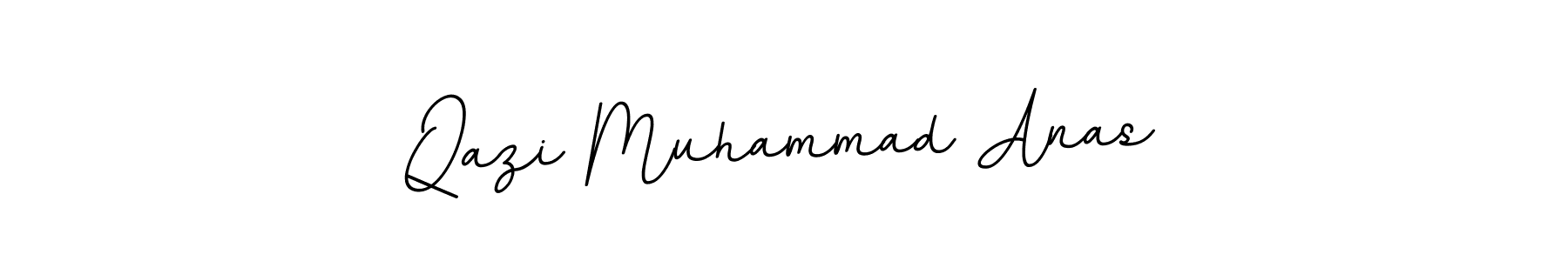 It looks lik you need a new signature style for name Qazi Muhammad Anas. Design unique handwritten (BallpointsItalic-DORy9) signature with our free signature maker in just a few clicks. Qazi Muhammad Anas signature style 11 images and pictures png