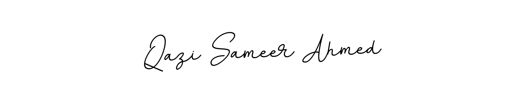 Check out images of Autograph of Qazi Sameer Ahmed name. Actor Qazi Sameer Ahmed Signature Style. BallpointsItalic-DORy9 is a professional sign style online. Qazi Sameer Ahmed signature style 11 images and pictures png