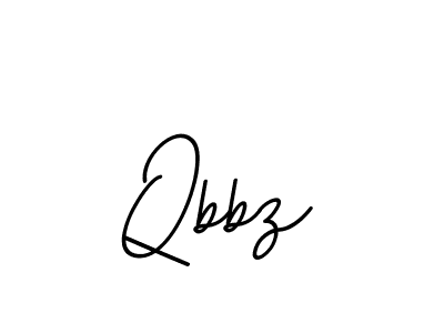 Use a signature maker to create a handwritten signature online. With this signature software, you can design (BallpointsItalic-DORy9) your own signature for name Qbbz. Qbbz signature style 11 images and pictures png