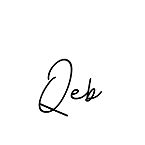 Qeb stylish signature style. Best Handwritten Sign (BallpointsItalic-DORy9) for my name. Handwritten Signature Collection Ideas for my name Qeb. Qeb signature style 11 images and pictures png