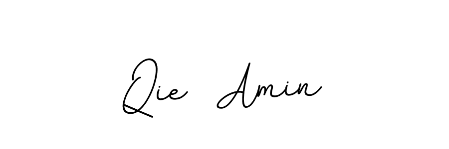 BallpointsItalic-DORy9 is a professional signature style that is perfect for those who want to add a touch of class to their signature. It is also a great choice for those who want to make their signature more unique. Get Qie  Amin name to fancy signature for free. Qie  Amin signature style 11 images and pictures png