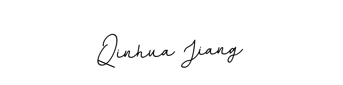 Also we have Qinhua Jiang name is the best signature style. Create professional handwritten signature collection using BallpointsItalic-DORy9 autograph style. Qinhua Jiang signature style 11 images and pictures png