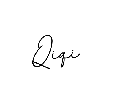 The best way (BallpointsItalic-DORy9) to make a short signature is to pick only two or three words in your name. The name Qiqi include a total of six letters. For converting this name. Qiqi signature style 11 images and pictures png