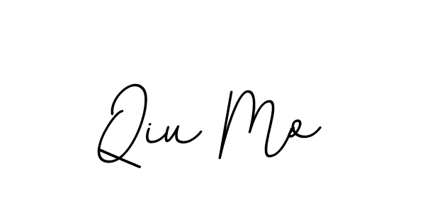 Use a signature maker to create a handwritten signature online. With this signature software, you can design (BallpointsItalic-DORy9) your own signature for name Qiu Mo. Qiu Mo signature style 11 images and pictures png