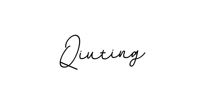 Also we have Qiuting name is the best signature style. Create professional handwritten signature collection using BallpointsItalic-DORy9 autograph style. Qiuting signature style 11 images and pictures png
