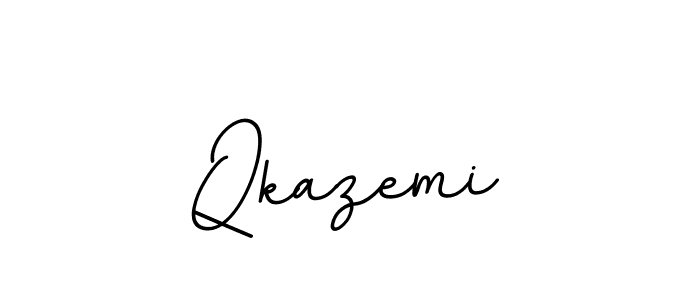 You should practise on your own different ways (BallpointsItalic-DORy9) to write your name (Qkazemi) in signature. don't let someone else do it for you. Qkazemi signature style 11 images and pictures png