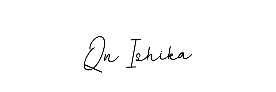 This is the best signature style for the Qn Ishika name. Also you like these signature font (BallpointsItalic-DORy9). Mix name signature. Qn Ishika signature style 11 images and pictures png