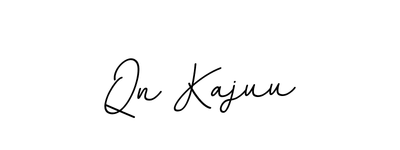 The best way (BallpointsItalic-DORy9) to make a short signature is to pick only two or three words in your name. The name Qn Kajuu include a total of six letters. For converting this name. Qn Kajuu signature style 11 images and pictures png