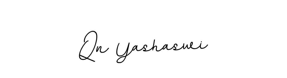How to make Qn Yashaswi signature? BallpointsItalic-DORy9 is a professional autograph style. Create handwritten signature for Qn Yashaswi name. Qn Yashaswi signature style 11 images and pictures png