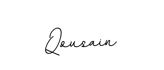 Best and Professional Signature Style for Qousain. BallpointsItalic-DORy9 Best Signature Style Collection. Qousain signature style 11 images and pictures png