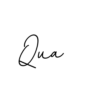 The best way (BallpointsItalic-DORy9) to make a short signature is to pick only two or three words in your name. The name Qua include a total of six letters. For converting this name. Qua signature style 11 images and pictures png
