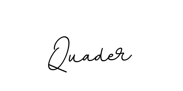 Make a beautiful signature design for name Quader. With this signature (BallpointsItalic-DORy9) style, you can create a handwritten signature for free. Quader signature style 11 images and pictures png