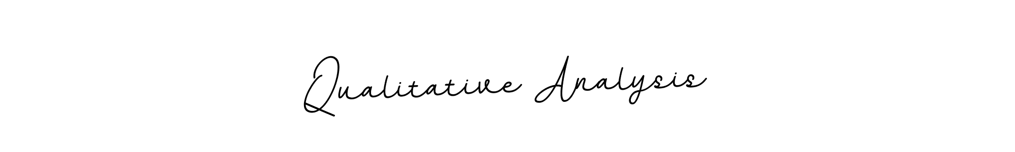 Make a beautiful signature design for name Qualitative Analysis. Use this online signature maker to create a handwritten signature for free. Qualitative Analysis signature style 11 images and pictures png