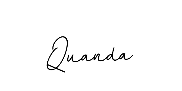 The best way (BallpointsItalic-DORy9) to make a short signature is to pick only two or three words in your name. The name Quanda include a total of six letters. For converting this name. Quanda signature style 11 images and pictures png