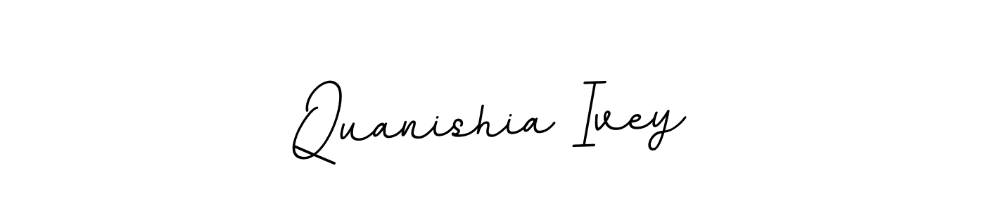 The best way (BallpointsItalic-DORy9) to make a short signature is to pick only two or three words in your name. The name Quanishia Ivey include a total of six letters. For converting this name. Quanishia Ivey signature style 11 images and pictures png