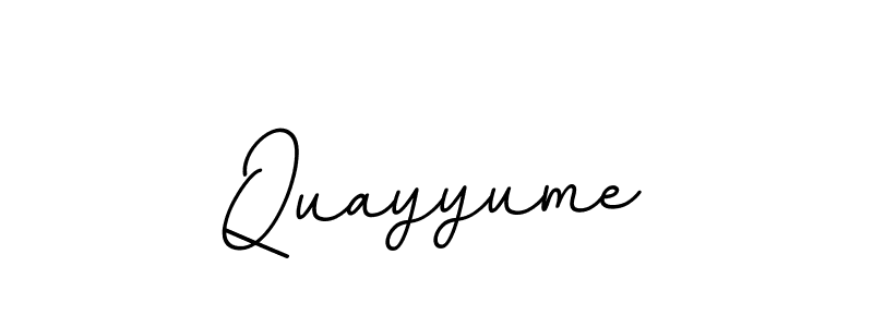 Similarly BallpointsItalic-DORy9 is the best handwritten signature design. Signature creator online .You can use it as an online autograph creator for name Quayyume. Quayyume signature style 11 images and pictures png