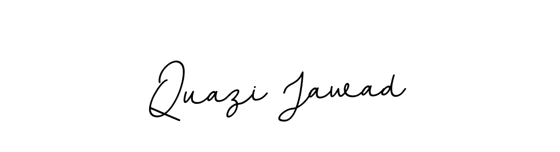 Create a beautiful signature design for name Quazi Jawad. With this signature (BallpointsItalic-DORy9) fonts, you can make a handwritten signature for free. Quazi Jawad signature style 11 images and pictures png