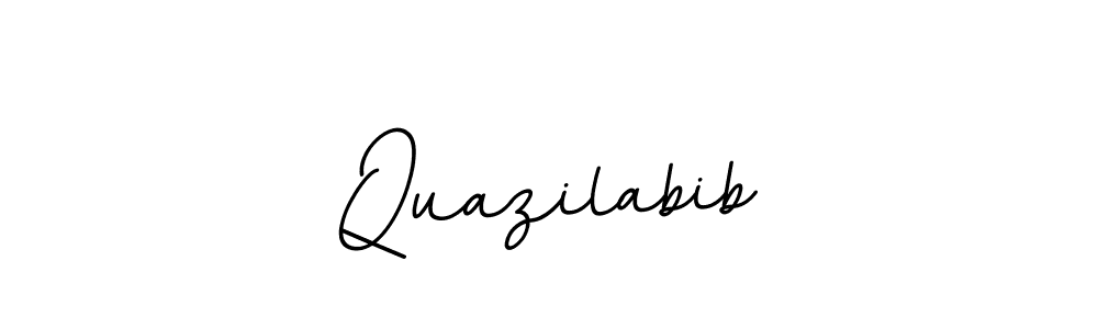 Design your own signature with our free online signature maker. With this signature software, you can create a handwritten (BallpointsItalic-DORy9) signature for name Quazilabib. Quazilabib signature style 11 images and pictures png