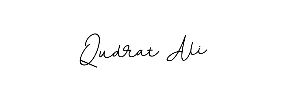 This is the best signature style for the Qudrat Ali name. Also you like these signature font (BallpointsItalic-DORy9). Mix name signature. Qudrat Ali signature style 11 images and pictures png