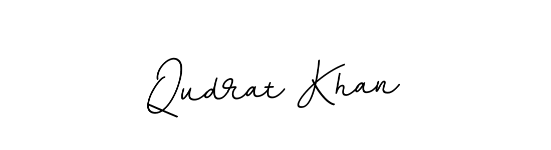 Use a signature maker to create a handwritten signature online. With this signature software, you can design (BallpointsItalic-DORy9) your own signature for name Qudrat Khan. Qudrat Khan signature style 11 images and pictures png