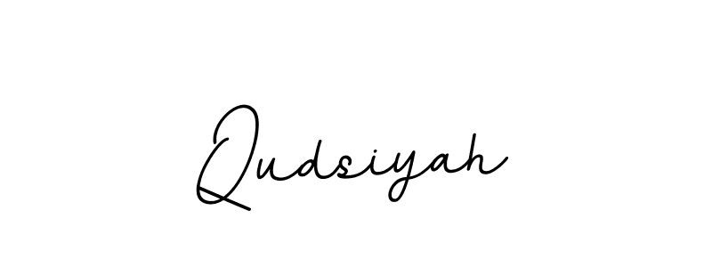 Make a beautiful signature design for name Qudsiyah. Use this online signature maker to create a handwritten signature for free. Qudsiyah signature style 11 images and pictures png