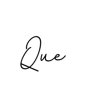 Use a signature maker to create a handwritten signature online. With this signature software, you can design (BallpointsItalic-DORy9) your own signature for name Que. Que signature style 11 images and pictures png