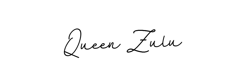 Queen Zulu stylish signature style. Best Handwritten Sign (BallpointsItalic-DORy9) for my name. Handwritten Signature Collection Ideas for my name Queen Zulu. Queen Zulu signature style 11 images and pictures png