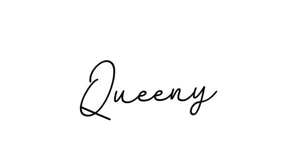 Design your own signature with our free online signature maker. With this signature software, you can create a handwritten (BallpointsItalic-DORy9) signature for name Queeny. Queeny signature style 11 images and pictures png