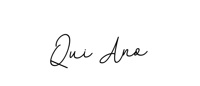 Here are the top 10 professional signature styles for the name Qui Ano. These are the best autograph styles you can use for your name. Qui Ano signature style 11 images and pictures png