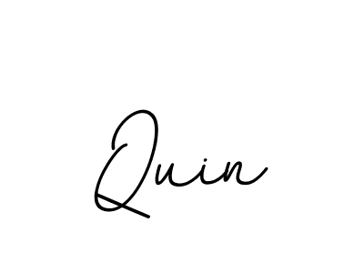 Quin stylish signature style. Best Handwritten Sign (BallpointsItalic-DORy9) for my name. Handwritten Signature Collection Ideas for my name Quin. Quin signature style 11 images and pictures png