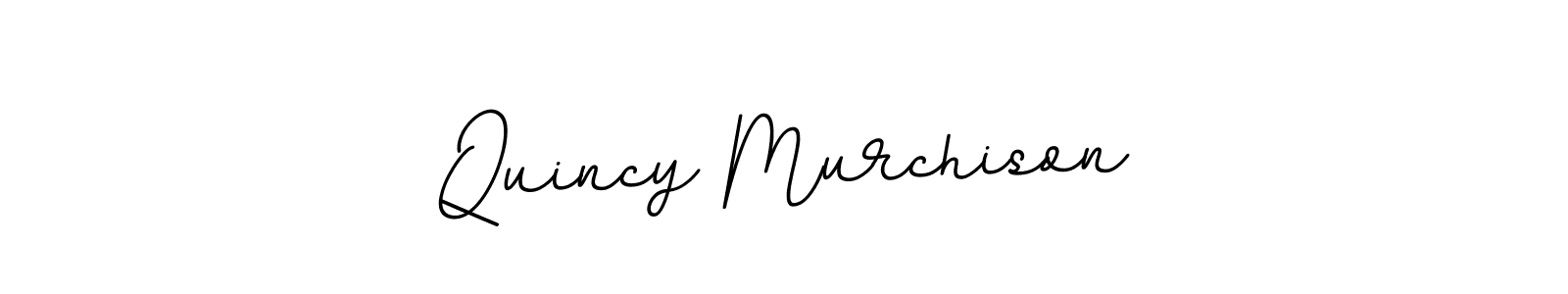 Use a signature maker to create a handwritten signature online. With this signature software, you can design (BallpointsItalic-DORy9) your own signature for name Quincy Murchison. Quincy Murchison signature style 11 images and pictures png