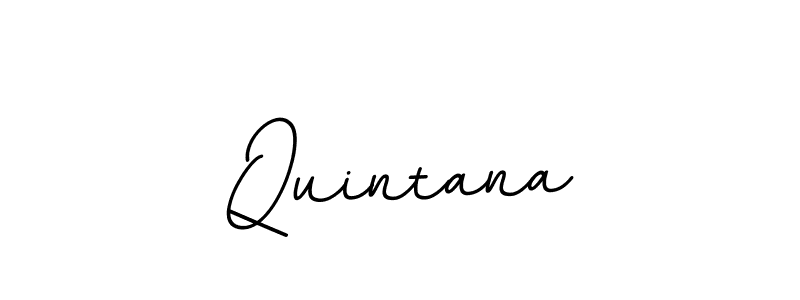 You should practise on your own different ways (BallpointsItalic-DORy9) to write your name (Quintana) in signature. don't let someone else do it for you. Quintana signature style 11 images and pictures png