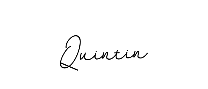 Make a beautiful signature design for name Quintin. With this signature (BallpointsItalic-DORy9) style, you can create a handwritten signature for free. Quintin signature style 11 images and pictures png