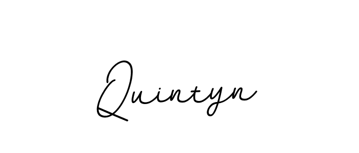 Quintyn stylish signature style. Best Handwritten Sign (BallpointsItalic-DORy9) for my name. Handwritten Signature Collection Ideas for my name Quintyn. Quintyn signature style 11 images and pictures png