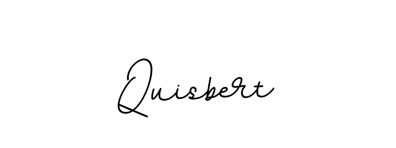 Create a beautiful signature design for name Quisbert. With this signature (BallpointsItalic-DORy9) fonts, you can make a handwritten signature for free. Quisbert signature style 11 images and pictures png