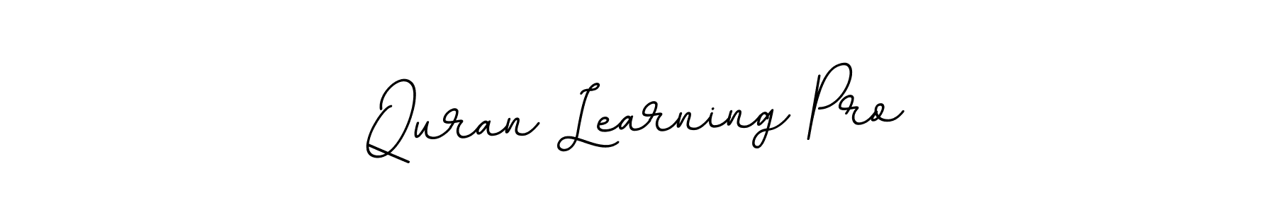 Make a beautiful signature design for name Quran Learning Pro. Use this online signature maker to create a handwritten signature for free. Quran Learning Pro signature style 11 images and pictures png