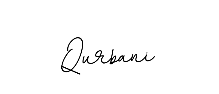 Use a signature maker to create a handwritten signature online. With this signature software, you can design (BallpointsItalic-DORy9) your own signature for name Qurbani. Qurbani signature style 11 images and pictures png